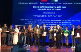 Nhà hát Kịch Việt Nam dựng vở 'Người đi dép cao su' của nhà văn nổi tiếng người Algeria