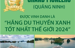 du-thuyen-xanh-27112024-01a-1 Grand Pioneers (Quảng Ninh) được vinh danh là 'Hãng du thuyền xanh tốt nhất thế giới 2024'