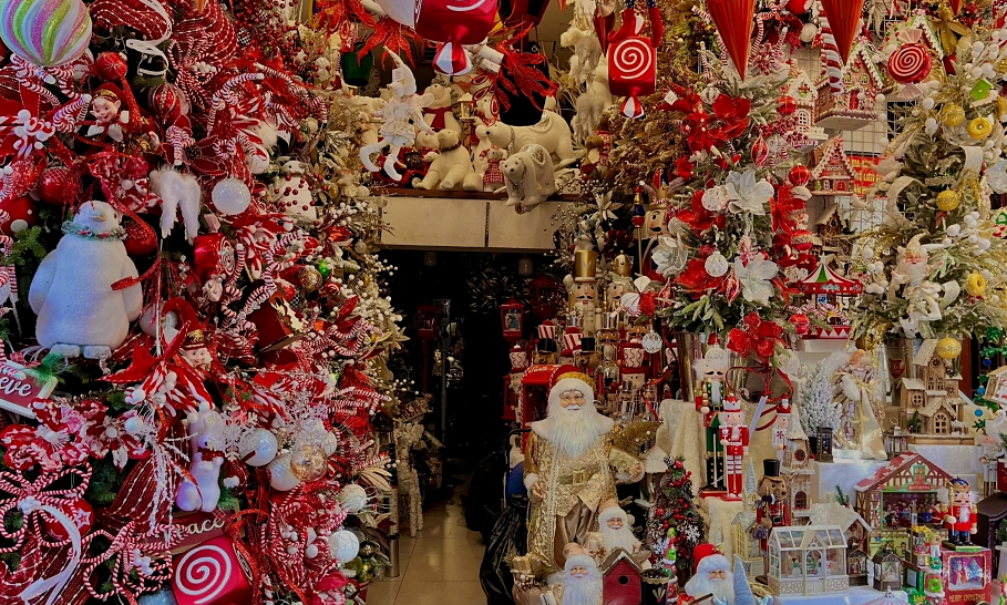 Các quán cà phê nhuộm sắc Giáng sinh ở Hà Nội